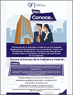 Conoce al Consejo de la Judicatura Federal